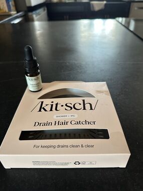 Set of Kitsch Drain Hair Catcher and Kitsch scalp and hair oil